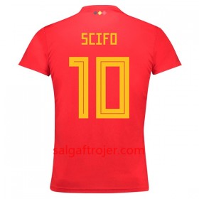 Belgien Fodboldtrøjer Scifo 10 Hjemmebanesæt VM 2018